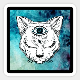 Egyptian cat Sticker